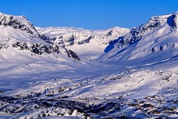 Sne-eventyr ved Riksgränsen