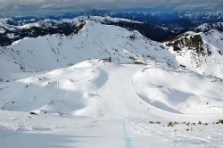 Snestatus fra en skisafari i Kleinarl, Flachauwinkl og Zauchensee.