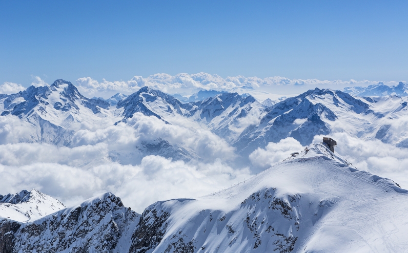Finde sig i gennemsnit Overstige Alperne eller Skandinavien?